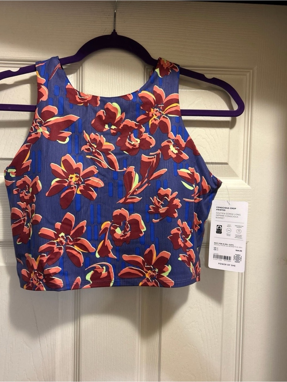 Athleta conscious crop, new size M